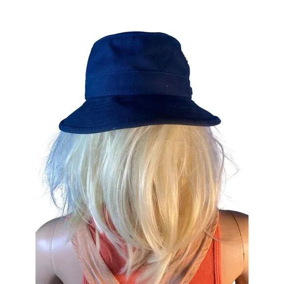 New Tilley T1 Iconic Bucket Hat Medium 7 1/4 New Navy Unisex MSRP$109 - Picture 8 of 16